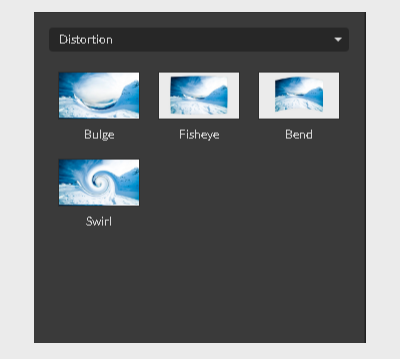 Distortion group of effects