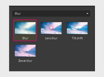 blur effect thumbnail