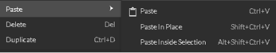 Paste file