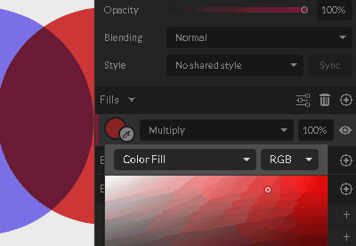White is neutral for multiply blending mode