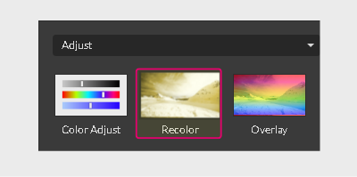 Recolor effect thumbnail