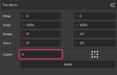 transformation copies box