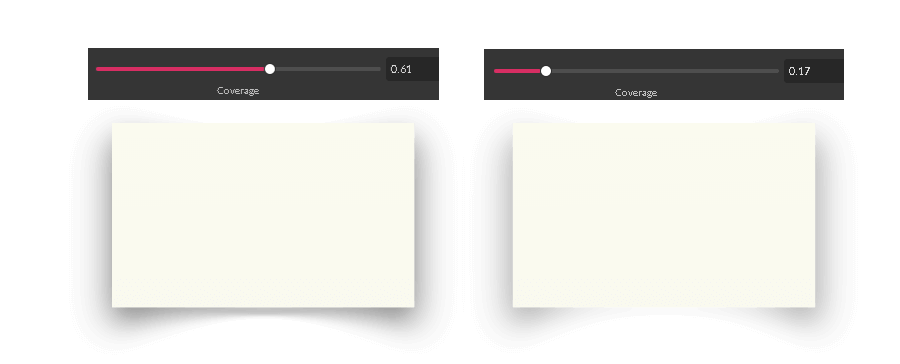 coverege slider example
