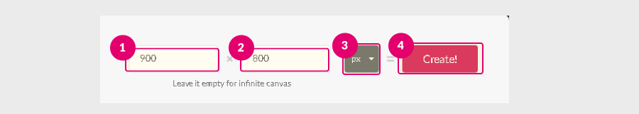 Custom size panel elements