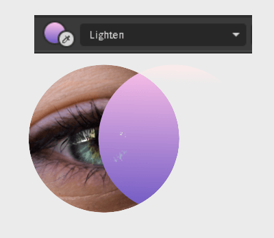 Lighten blend modes