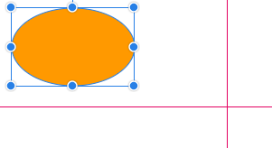 Snap to guide lines in Gravit Designer