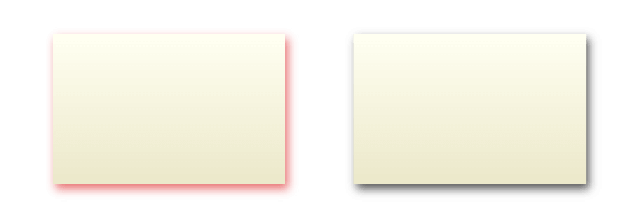 Drop shadow color picker