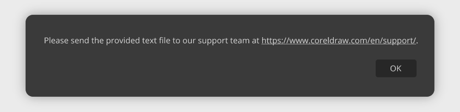 Send developer details